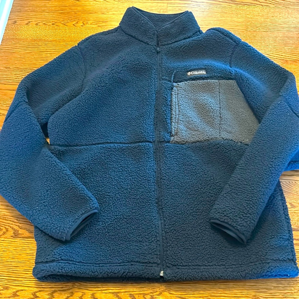 Columbia men’s zip up fleece size large